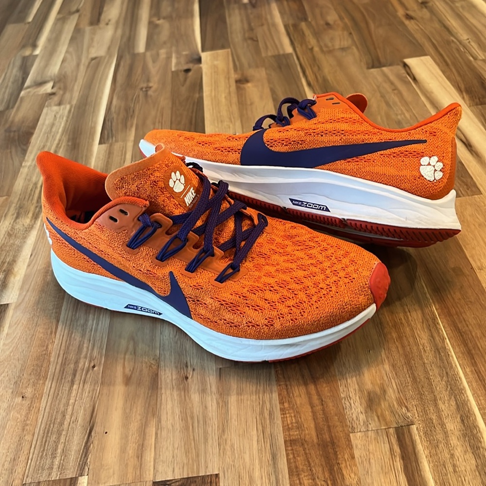 Clemson Nike Zoom Pegasus 36 shoes
